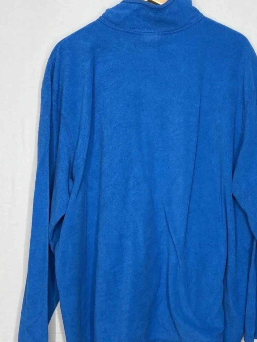 The North Face Royal Blue Half-Zip Fleece with Yellow Trim